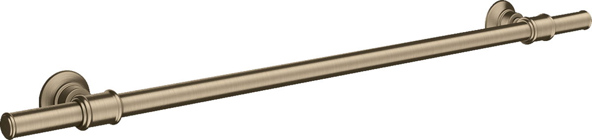 Axor Montreux 24" Metal Brushed Nickel Wall Mounted Towel Bar