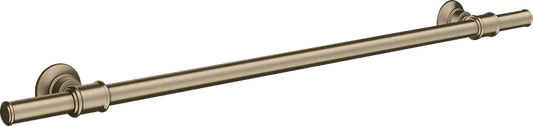 Axor Montreux 24" Metal Brushed Nickel Wall Mounted Towel Bar