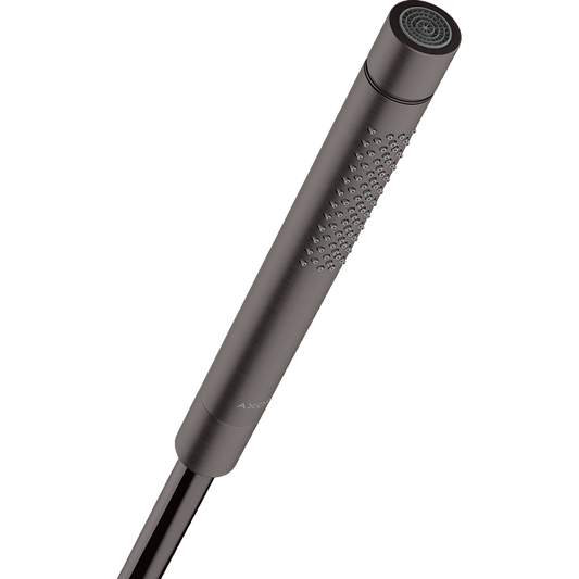 Axor Starck 1.5 GPM 2-Jet Brushed Black Chrome Baton Handshower