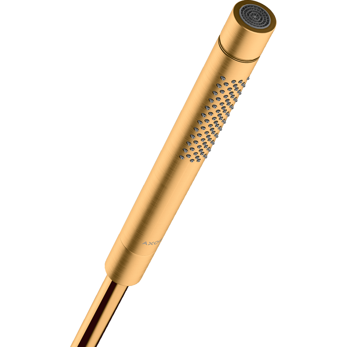 Axor Starck 1.5 GPM 2-Jet Brushed Gold Optic Baton Handshower