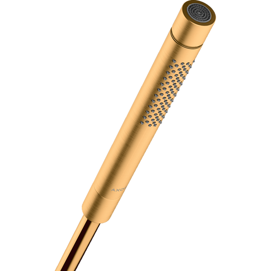 Axor Starck 1.5 GPM 2-Jet Brushed Gold Optic Baton Handshower