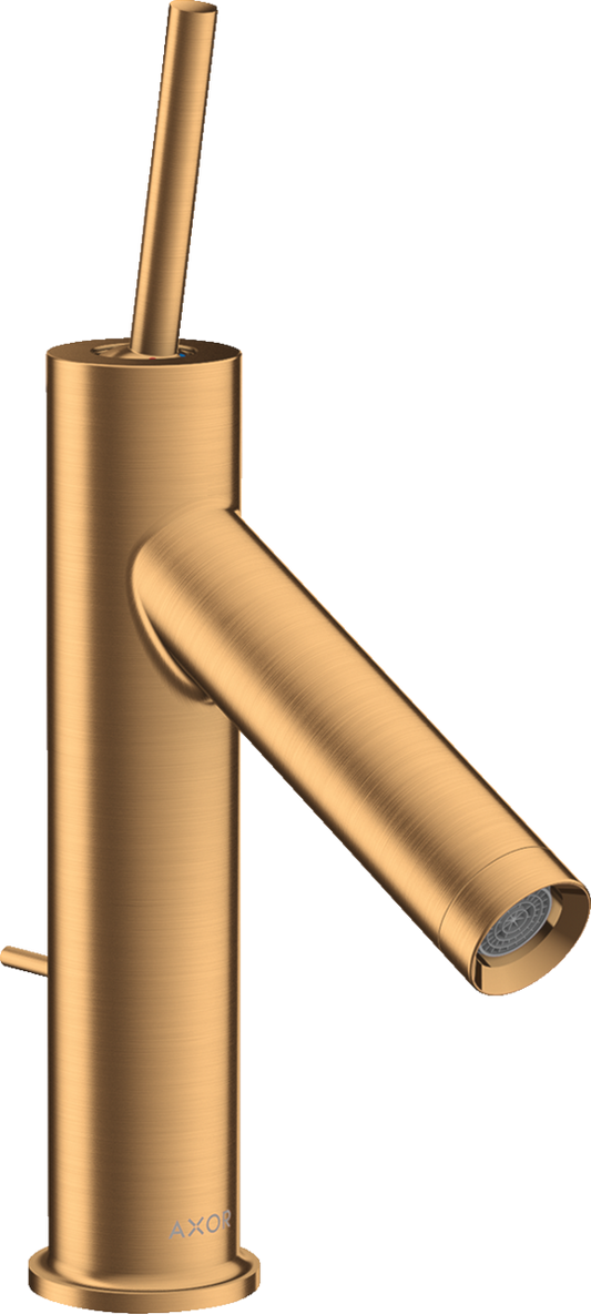 Axor Starck 1.2 GPM Lever Handle Single Hole Brushed Gold Optic 90 Faucet