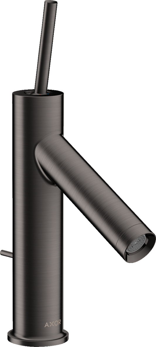 Axor Starck 1.2 GPM Lever Handle Single Hole Brushed Black Chrome 90 Faucet