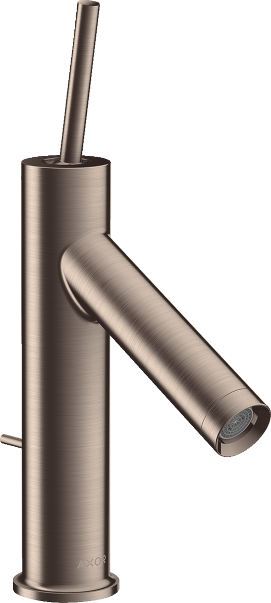 Axor Starck 1.2 GPM Lever Handle Single Hole Brushed Nickel 90 Faucet