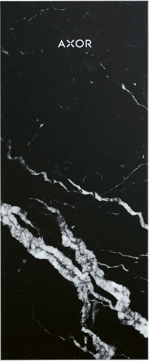 Axor MyEdition 200 Marble Nero Marquina Plate