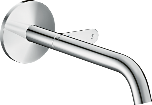 Axor One 1.2 GPM Single-Handle Select Push-Button On/Off Control Chrome Wall Mounted Faucet