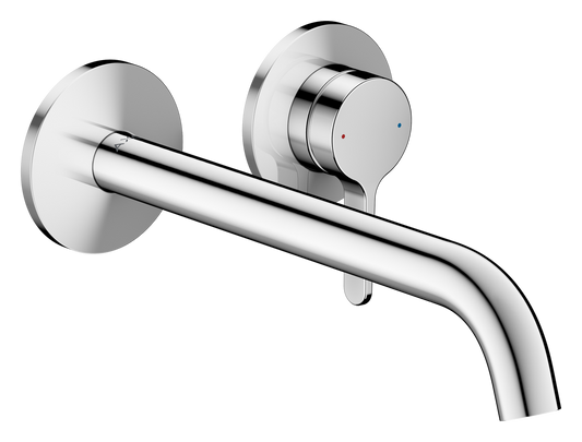 Axor One 1.2 GPM Single Lever Handle Chrome Wall Mounted Faucet