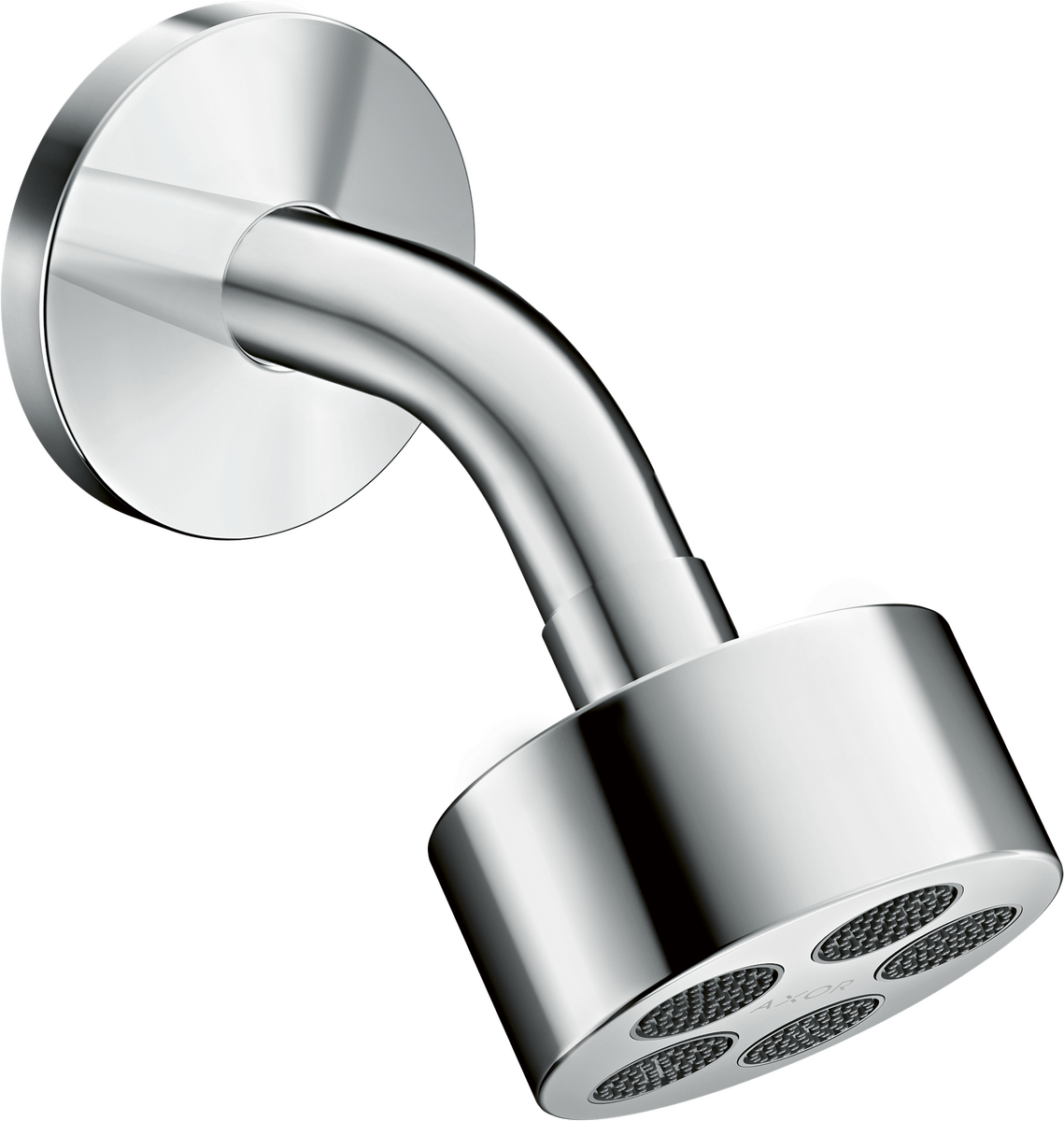 Axor One 2.5 GPM 75 1-Jet Chrome Powder Rain Showerhead