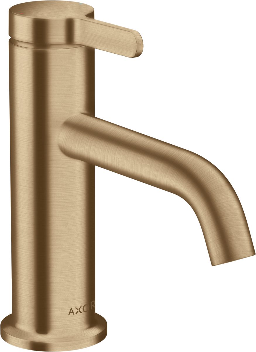 Axor One 1.2 GPM Single Hole Lever Handle Brushed Bronze Faucet