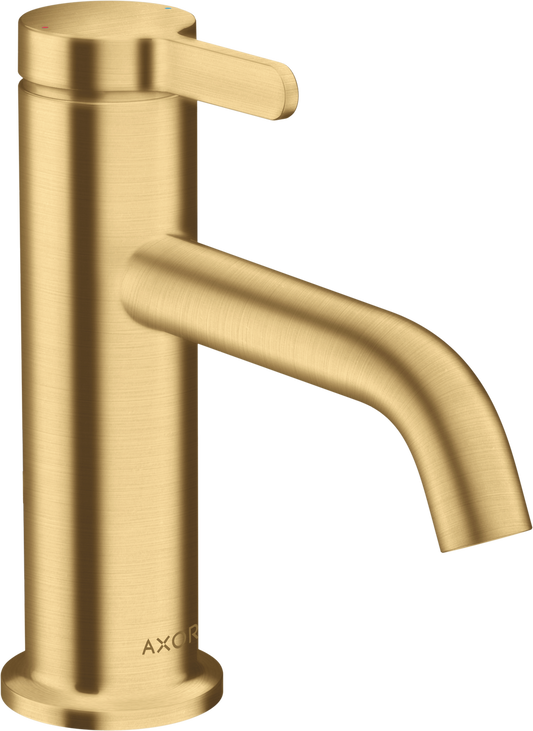 Axor One 1.2 GPM Single Hole Lever Handle Brushed Gold Optic Faucet