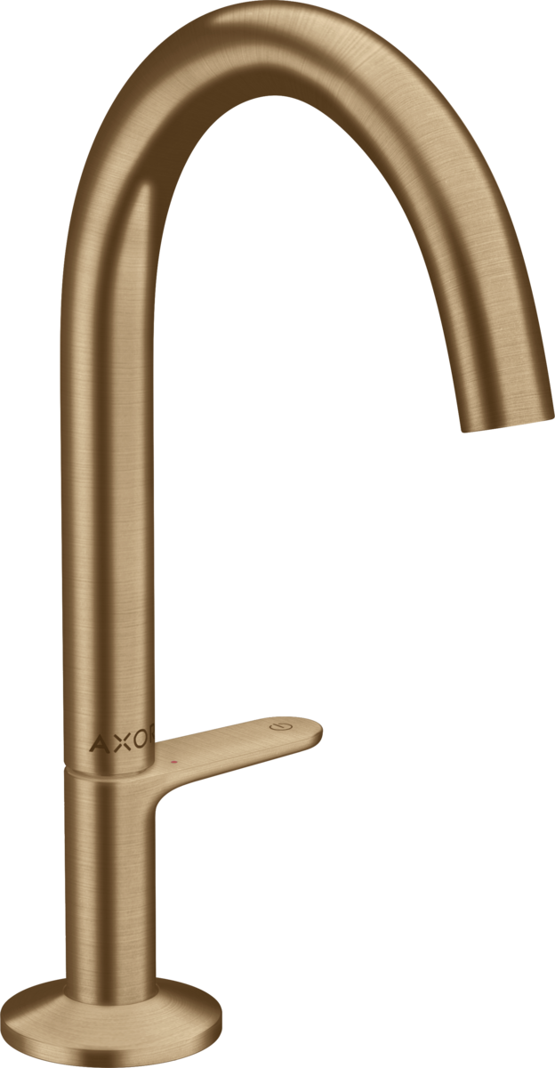 Axor One 1.2 GPM Single Hole Select Handle Design Brushed Bronze Faucet