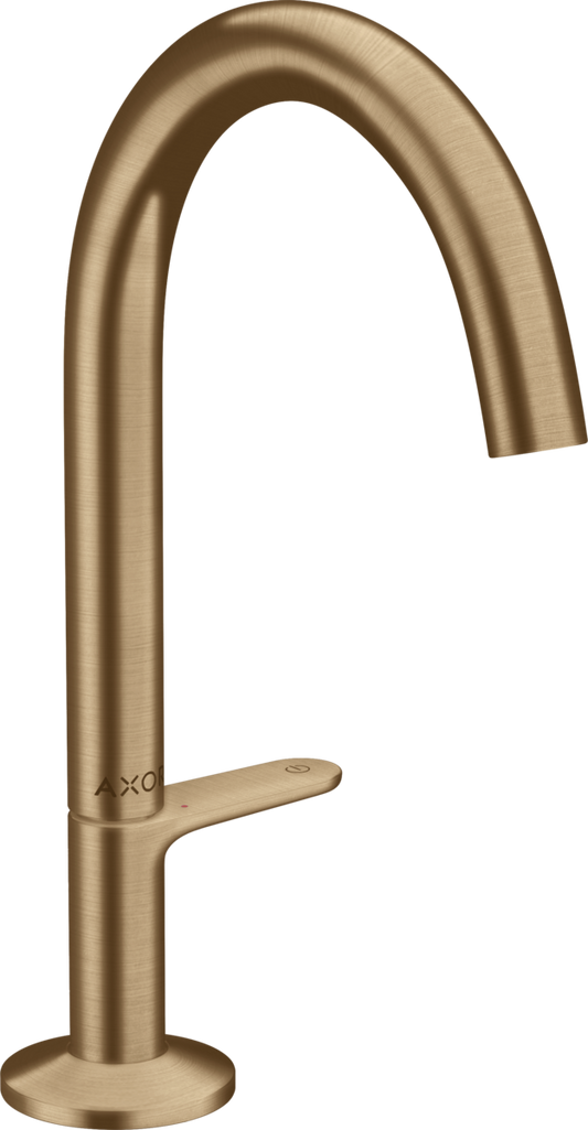 Axor One 1.2 GPM Single Hole Select Handle Design Brushed Bronze Faucet