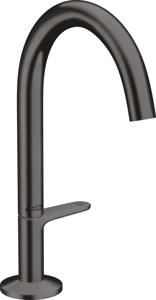 Axor One 1.2 GPM Single Hole Select Handle Design Brushed Black Chrome Faucet