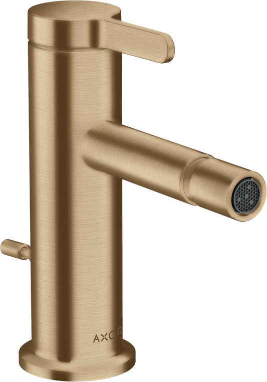 Axor One 1.5 GPM Single Hole Lever Handle Brushed Bronze Bidet Faucet