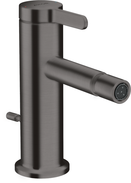 Axor One 1.5 GPM Single Hole Lever Handle Brushed Black Chrome Bidet Faucet