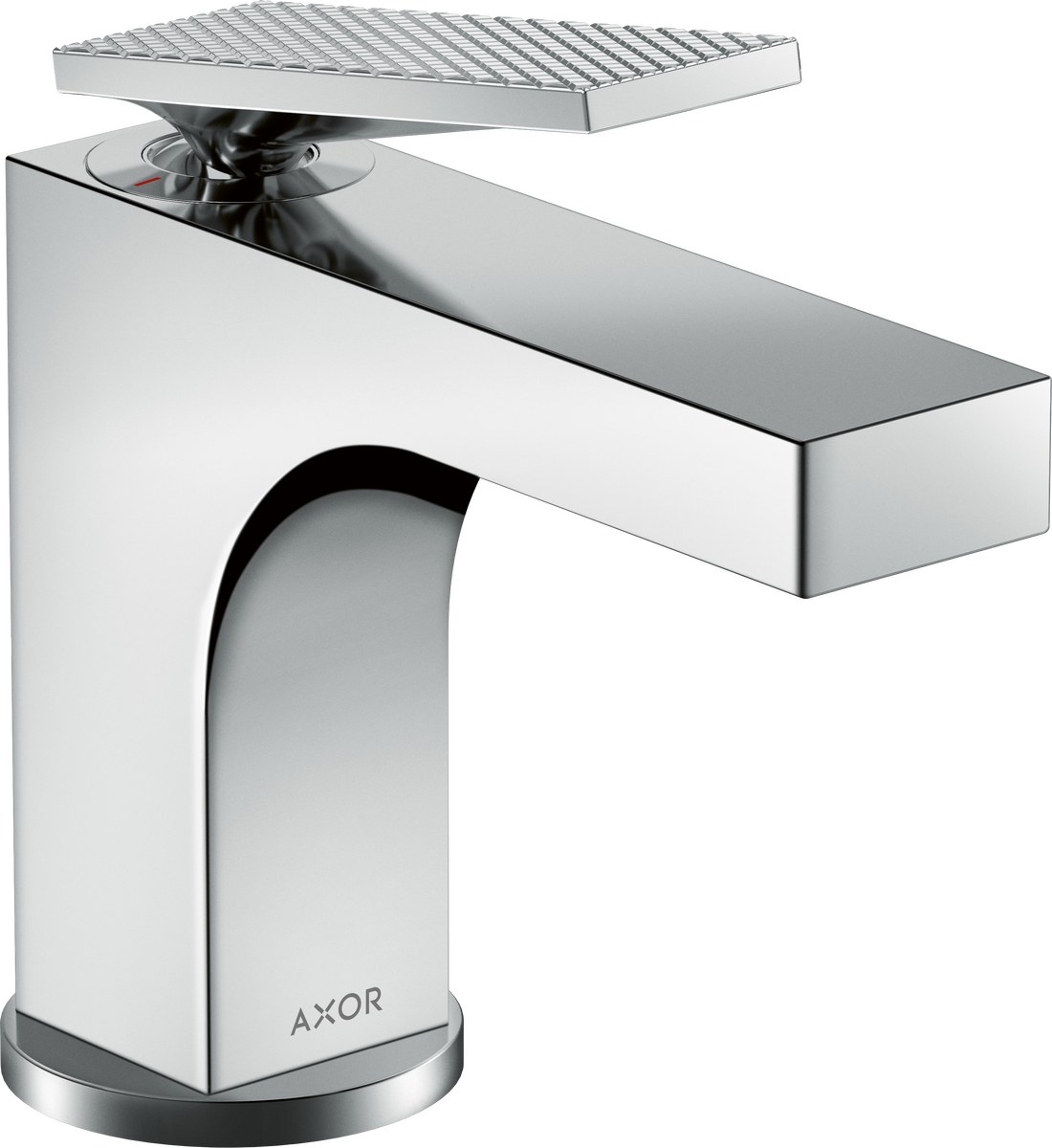 Axor Citterio 1.5 GPM Single Hole Rhombic Cut Chrome Faucet With Pop-Up Drain