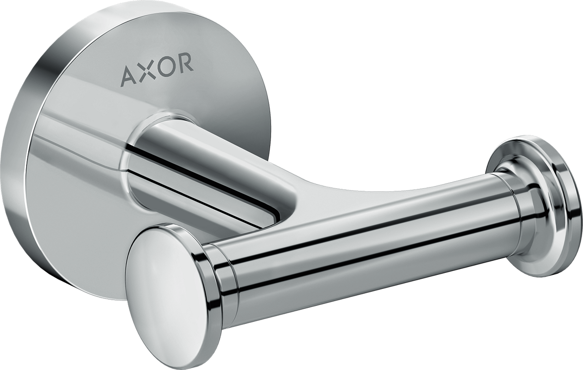 Axor Universal Circular Metal Chrome Wall-Mounted Double Hook