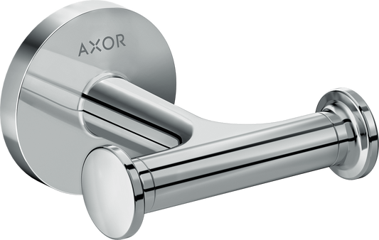 Axor Universal Circular Metal Chrome Wall-Mounted Double Hook