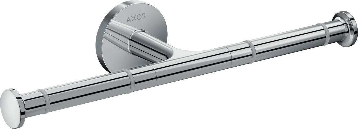 Axor Universal Circular Metal Chrome Wall Mounted Double Toilet Paper Holder