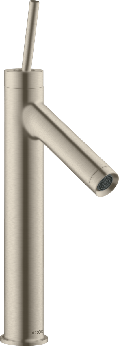 Axor Starck 1.2 GPM Lever Handle Single Hole Brushed Nickel 170 Faucet