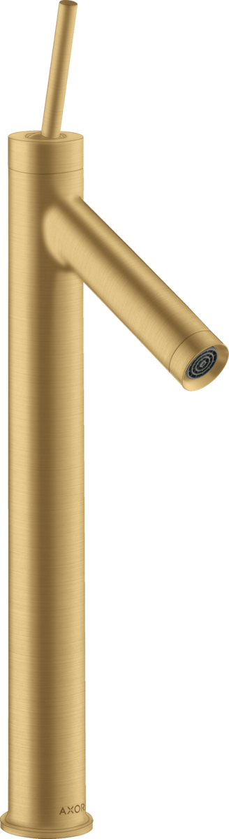 Axor Starck 1.2 GPM Lever Handle Single Hole Brushed Gold Optic 250 Faucet