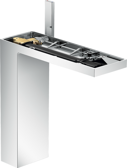 Axor MyEdition 1.2 GPM Single Hole 230 Chrome Faucet Without Plate and Pop-Up Drain