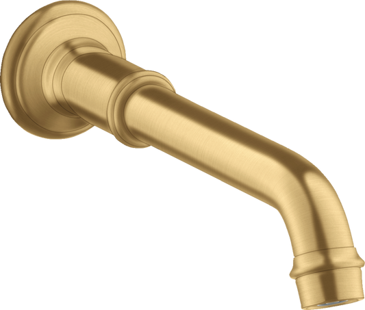 Axor Montreux Metal Construction Brushed Gold Optic Tub Spout