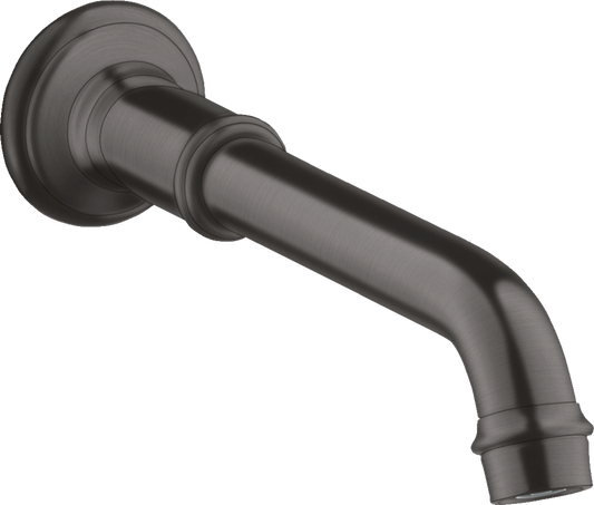 Axor Montreux Metal Construction Brushed Black Chrome Tub Spout