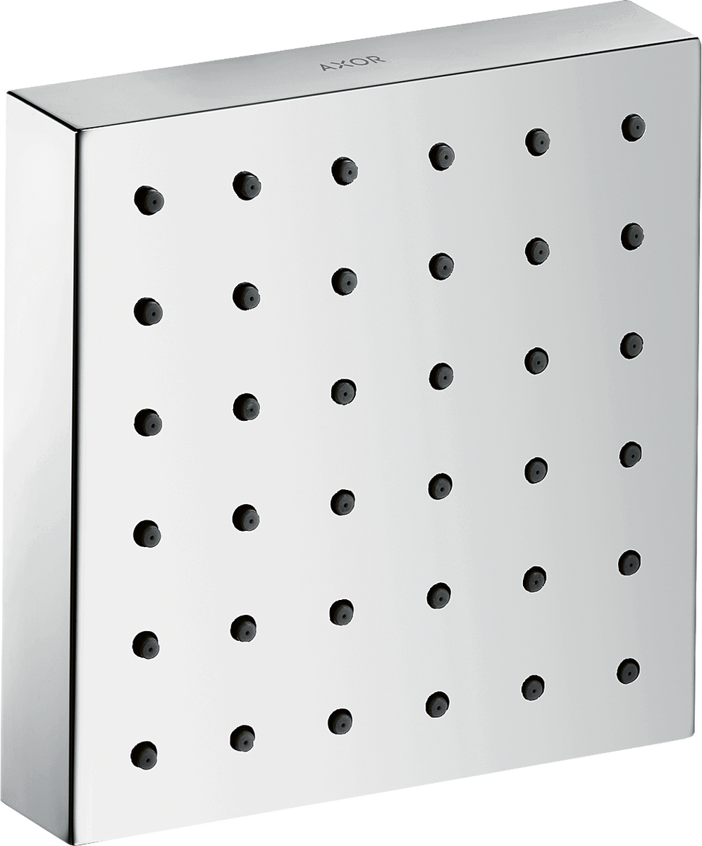 Axor ShowerSolutions 5" x 5" 1.5 GPM Square Chrome Bodyspray