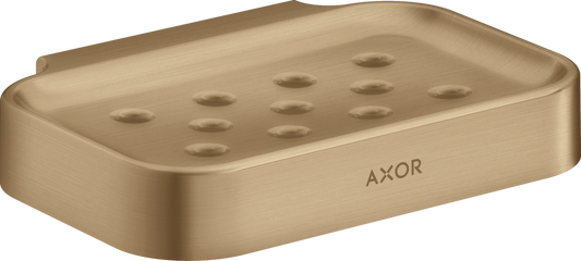 Axor Universal Circular Brushed Bronze Wall Mounted Soap Dish