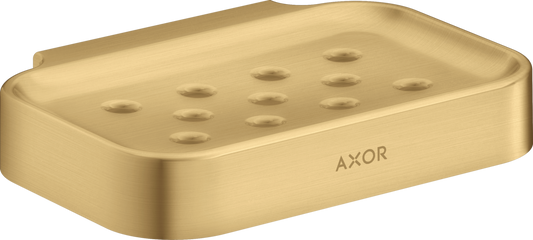 Axor Universal Circular Brushed Gold Optic Wall Mounted Soap Dish