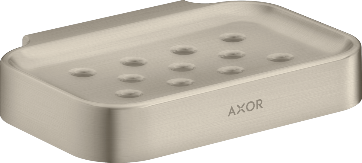 Axor Universal Circular Brushed Nickel Wall Mounted Soap Dish