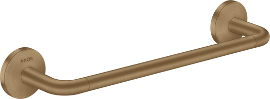 Axor Universal Circular 12" Metal Brushed Bronze Towel Bar