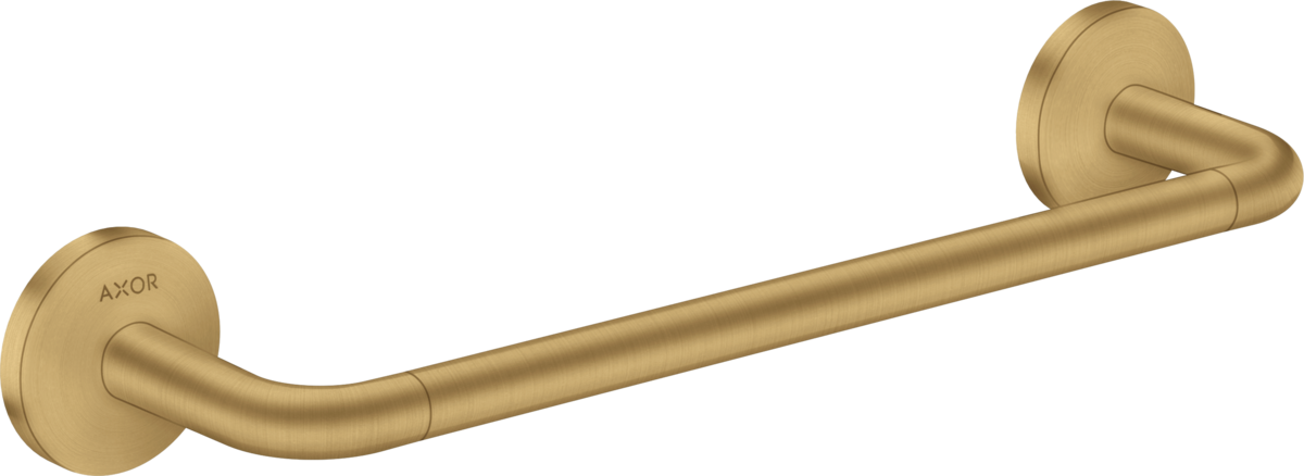 Axor Universal Circular 12" Metal Brushed Gold Optic Towel Bar