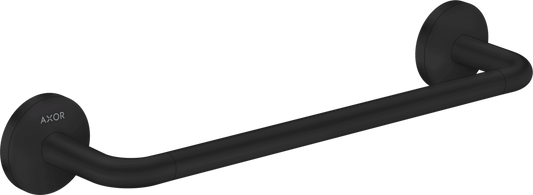 Axor Universal Circular 12" Metal Matte Black Towel Bar