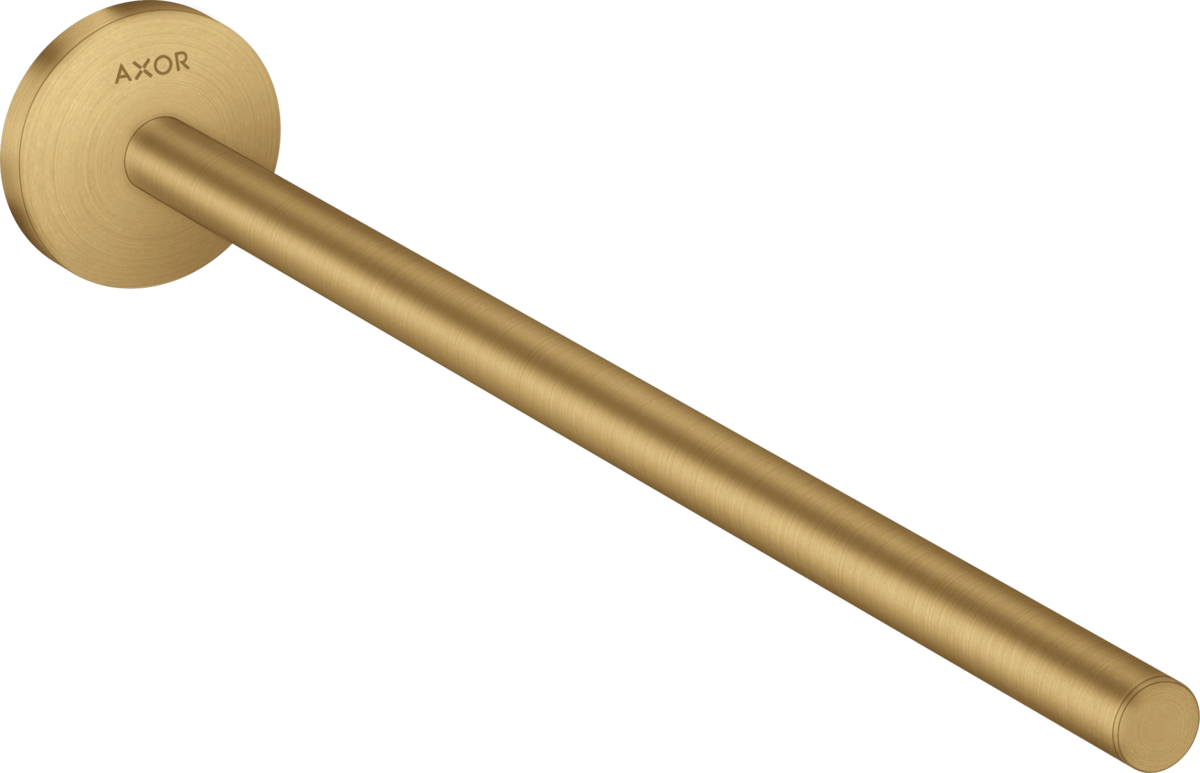 Axor Universal Circular 14" Brushed Gold Optic Towel Bar
