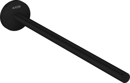 Axor Universal Circular 14" Matte Black Towel Bar
