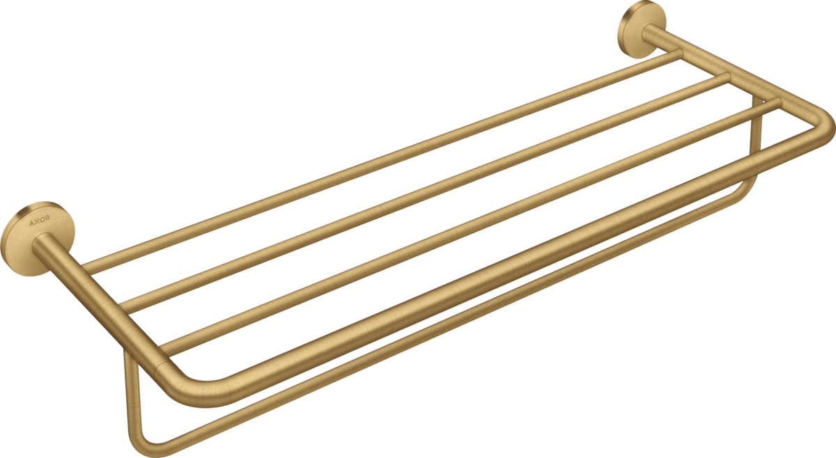 Axor Universal Circular 24" Brushed Gold Optic Towel Rack