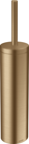Axor Universal Circular Metal Brushed Bronze Toilet Brush Holder