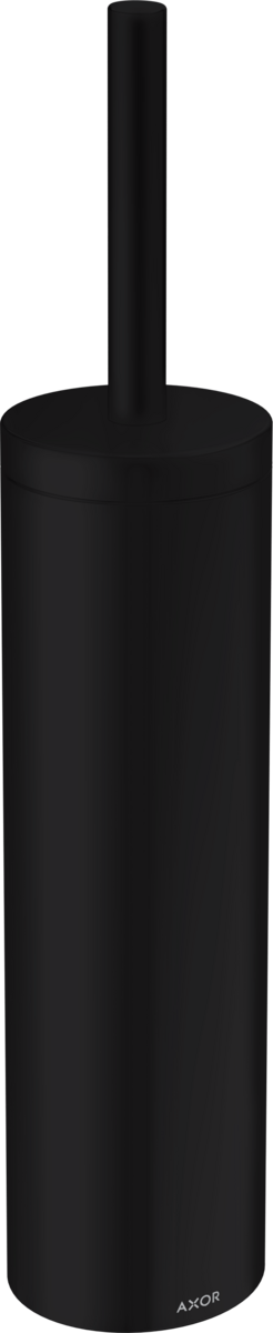 Axor Universal Circular Metal Matte Black Toilet Brush Holder