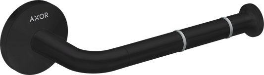 Axor Universal Circular Metal Matte Black Wall Mounted Roll Holder