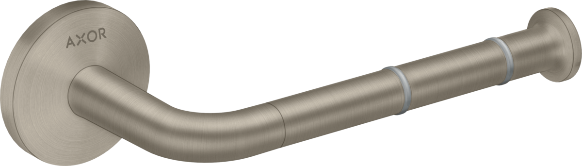 Axor Universal Circular Metal Brushed Nickel Wall Mounted Roll Holder