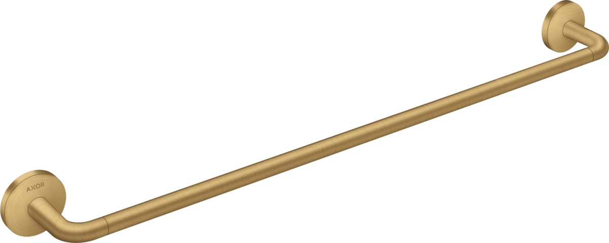 Axor Universal Circular 24" Metal Brushed Gold Optic Towel Bar