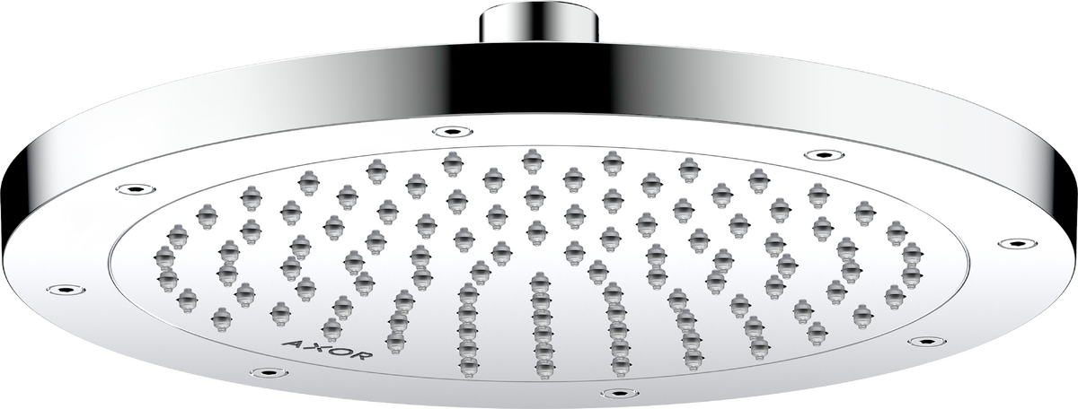 Axor ShowerSolutions 2.5 GPM 245 1-Jet Chrome Rain Showerhead