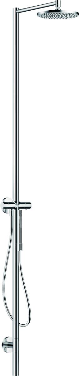 Axor Starck 2.5 GPM 2-Function 240 1-Jet Chrome Showerpipe