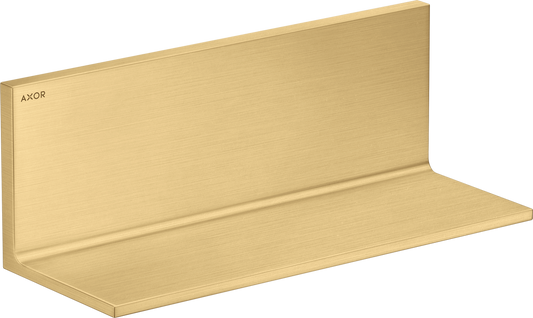 Axor Universal 12" Rectangular Brushed Gold Optic Shelf