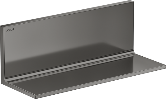 Axor Universal 12" Rectangular Polished Black Chrome Shelf
