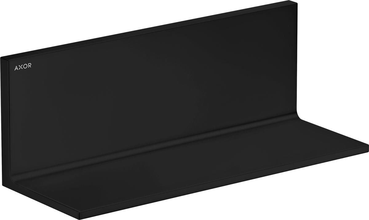 Axor Universal 12" Rectangular Matte Black Shelf