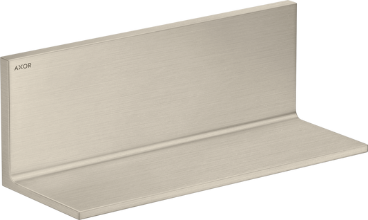 Axor Universal 12" Rectangular Brushed Nickel Shelf