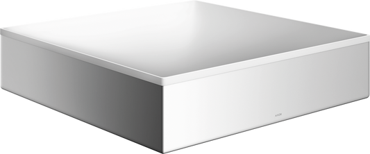 Axor Suite 15" x 15" Solid Surface Chrome Sink Without Overflow